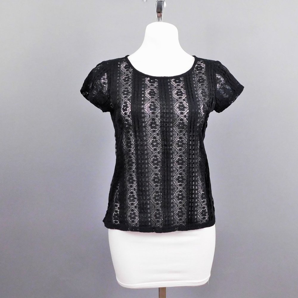 Ann Taylor LOFT Women's Shirt, Size SP, Black‎